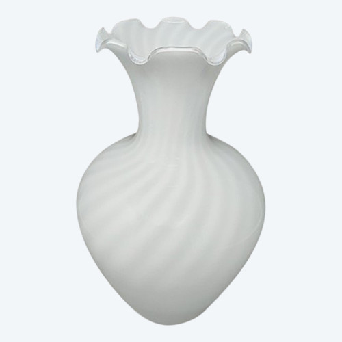 1960s Astonishing Vase By Dogi in Murano Glass. Made in Italy