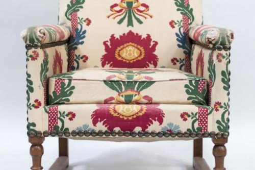 Set di quattro poltrone in stile Luigi XIV