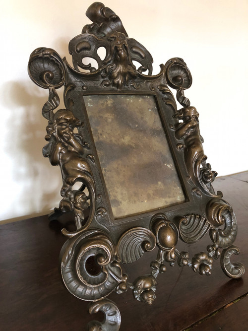 Bronze photo frame