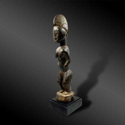 STATUA FEMMINILE - Baule, Costa d'Avorio - Prima metà del XX secolo