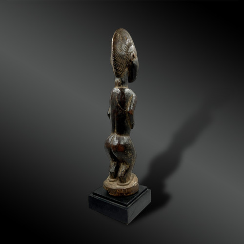 STATUA FEMMINILE - Baule, Costa d'Avorio - Prima metà del XX secolo