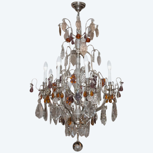 Cage Chandelier Maison Bagues Circa 1920