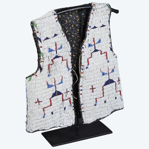 Native American Sioux beaded vest - North America