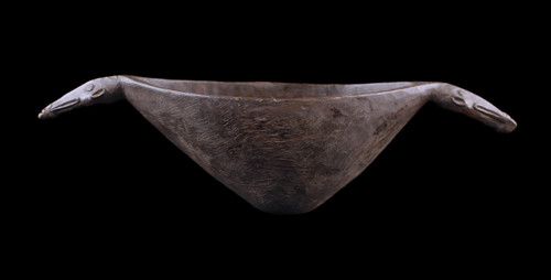 Wooden dish, Papua New Guinea, oceanic art, tribal art, primitive art