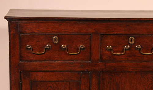 Credenza a 3 cassetti in rovere - XVIII secolo