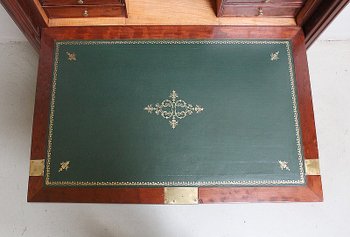  Segretaria in Mogano Maculato, epoca Luigi XVI - seconda metà del XVIII secolo