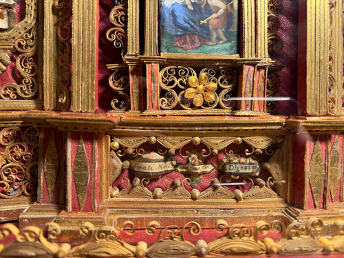 Remarkable Reliquary Altarpiece Style With 21 Relics - XVIII