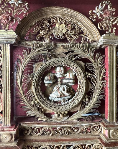 Remarkable Reliquary Altarpiece Style With 21 Relics - XVIII
