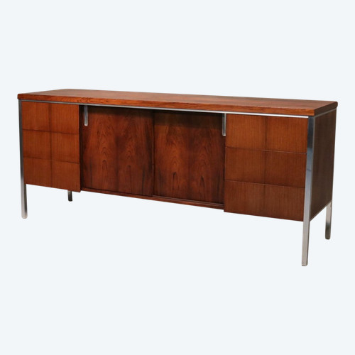 Sideboard aus Palisander 1960 1970 Osvaldo Borsani