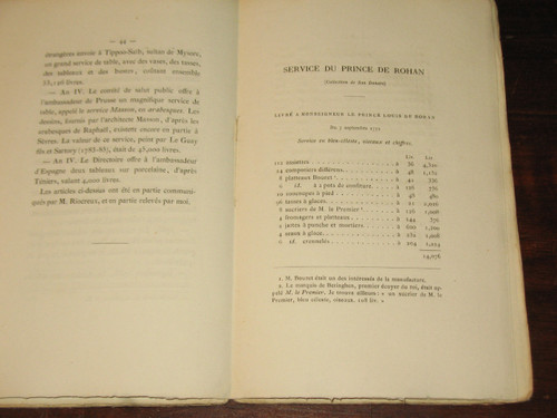 Les porcelaines de Sèvres de Mme du Barry Les mémoires de la manufacture par C. Davillier