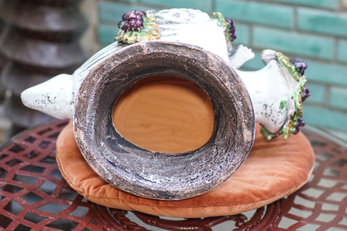 BACCHUS, glazed ceramic, center table