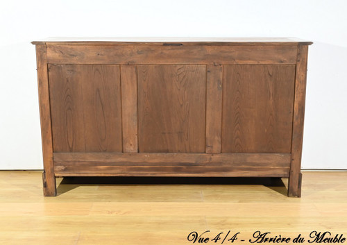 Piccola Credenza a 3 Ante in Noce – Fine XIX Secolo