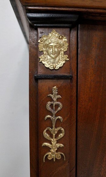  Segretaria Piccola - Consolle Cubana in Mogano, Gusto Direttorio - Metà XIX°