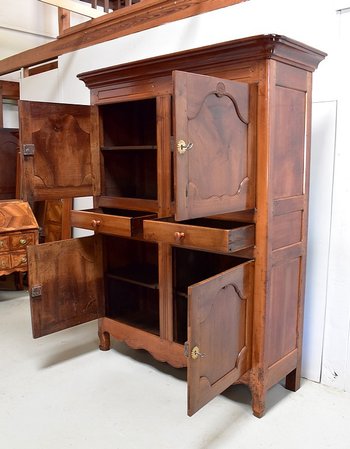  Raro Buffet Regionale a Quattro Porte, Stile Luigi XV - Inizio XIX Secolo
