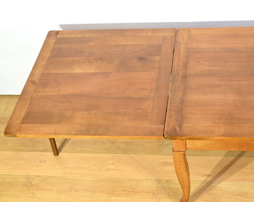 Table Régionale en Merisier, style Louis XV – Milieu XIXe