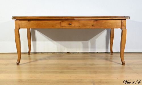 Table Régionale en Merisier, style Louis XV – Milieu XIXe
