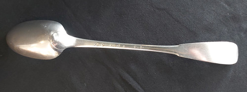 Cuillère à ragoût argent massif XVIIIème 