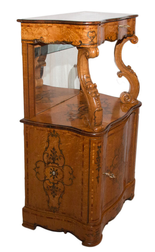 Paire De Meubles d'Appui Siciliens milieu XIXe