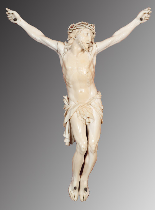 Cristo provenzale in avorio epoca Luigi XV