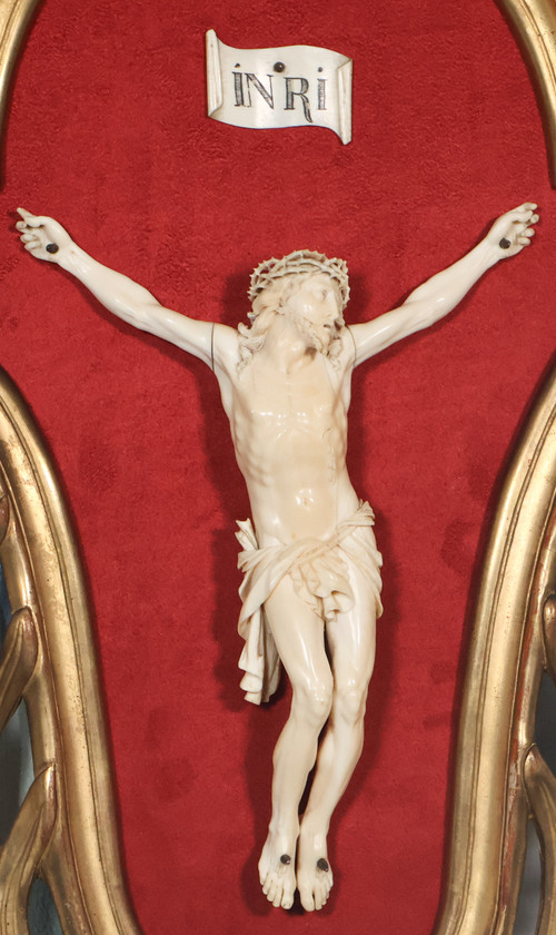 Cristo provenzale in avorio epoca Luigi XV