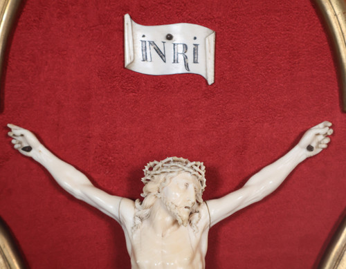 Cristo provenzale in avorio epoca Luigi XV