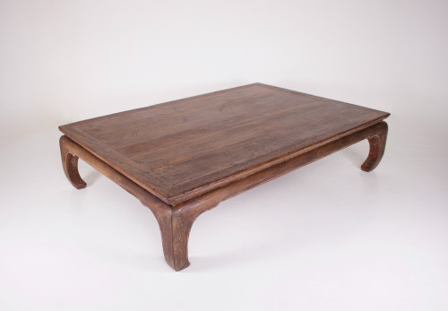 Imposing “Kang” coffee table known as opium table, China.