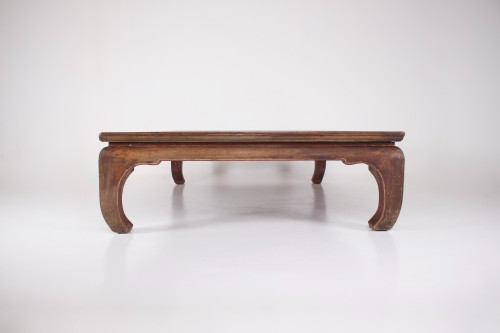 Imposing “Kang” coffee table known as opium table, China.