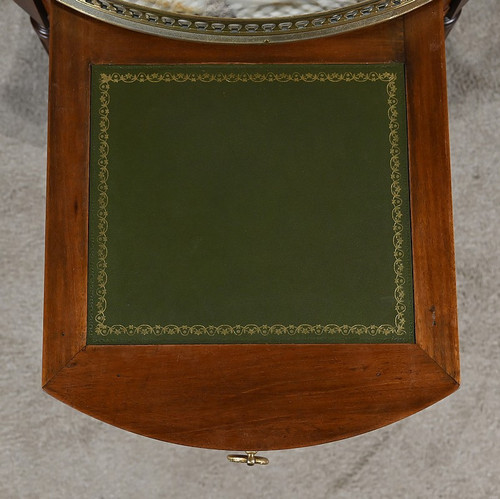 Table Bouillotte en Acajou, style Louis XVI – Fin XIXe