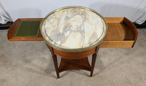 Table Bouillotte en Acajou, style Louis XVI – Fin XIXe