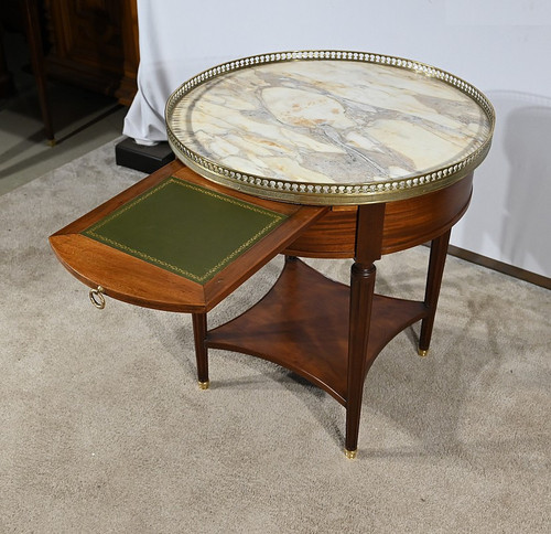 Table Bouillotte en Acajou, style Louis XVI – Fin XIXe