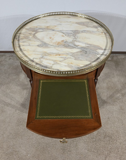Table Bouillotte en Acajou, style Louis XVI – Fin XIXe