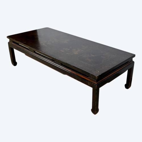 Importante Table Basse Asiatique – Milieu XXe