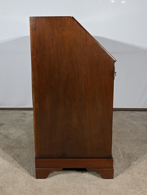 Cassettone Scribanne in mogano massello, periodo Georgiano, Inghilterra – XVIII secolo