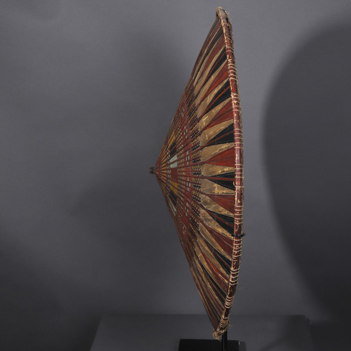 Chapeau Dayak en rotin – Bornéo, Indonésie