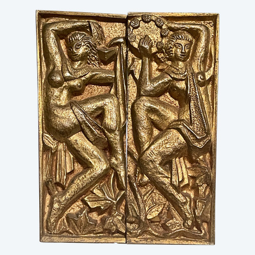 Poignées en bronze 1940. Maurice Jallot (1900-1971)