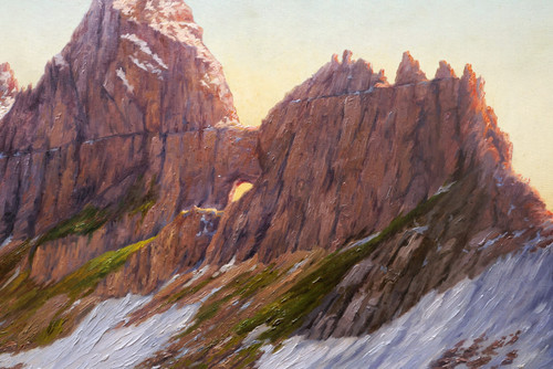 Elsa KÖBERLÉ, Vue idéalisée du Gross Spannort en Suisse