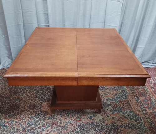 Table en chêne style Art Déco