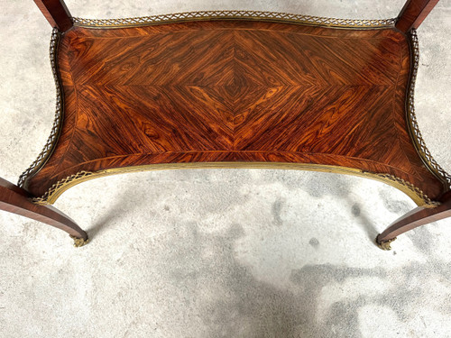 Living room table in the style of LINKE