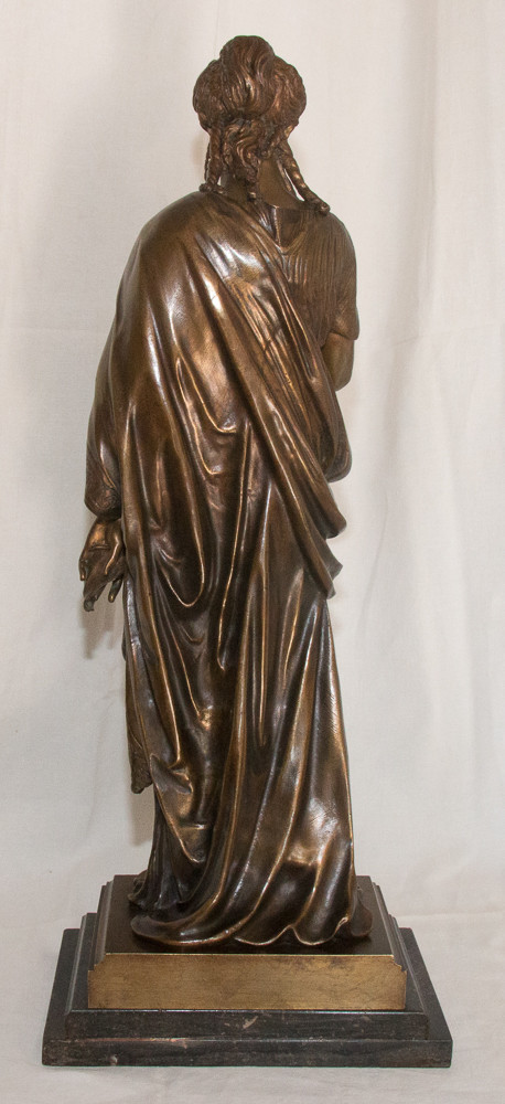 Bronzo Il lettore L Grégoire 1840-1890
