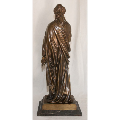 Bronzo Il lettore L Grégoire 1840-1890