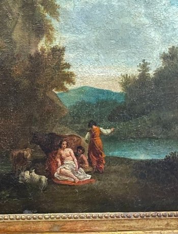 '' The rest of Venus '' HST. French school of the 17th century, follower of Claude Lorrain.
