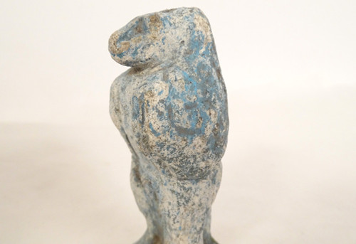 Statuette Funéraire égyptienne Dieu Thot Babouin Egypte Amulette Terre