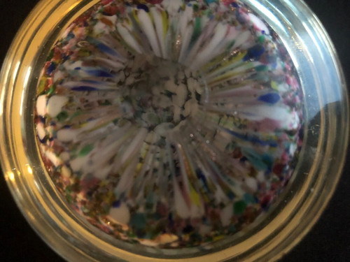 Sulphide Millefiori Baccara paperweight Napoleon III period