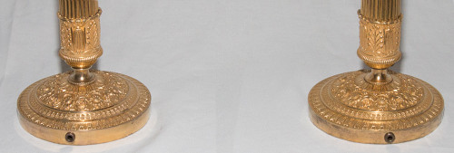 Pair Of Candlesticks 1st Empire Period