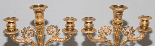 Pair Of Candlesticks 1st Empire Period