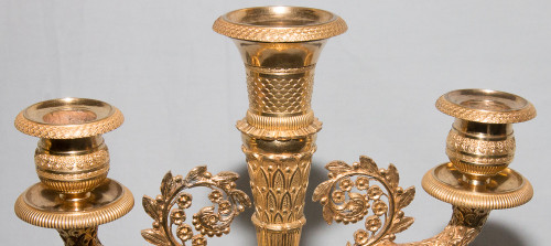 Pair Of Candlesticks 1st Empire Period