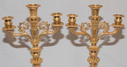 Pair Of Candlesticks 1st Empire Period