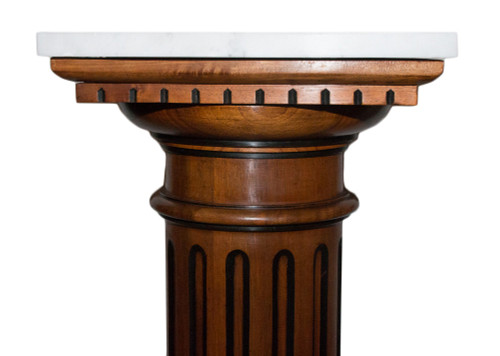 Pair Of Louis XVI Style Columns Late 19th Century