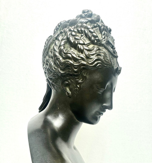 Bronze Bust Of Diane De Poitiers, After J. Goujon