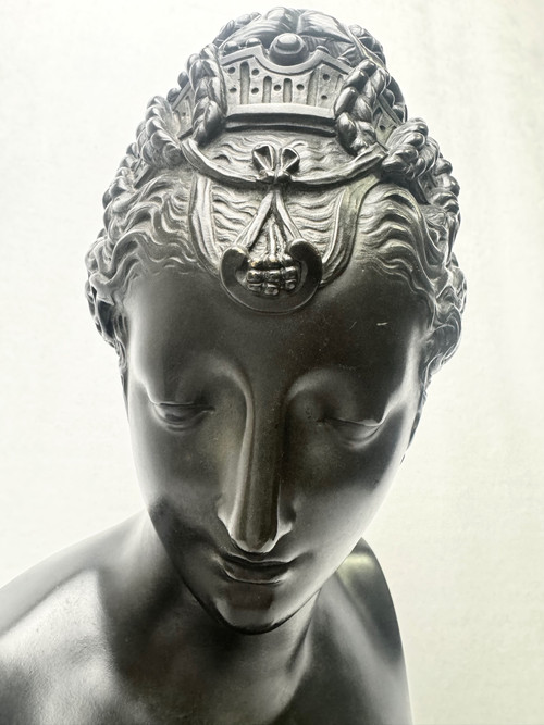 Bronze Bust Of Diane De Poitiers, After J. Goujon